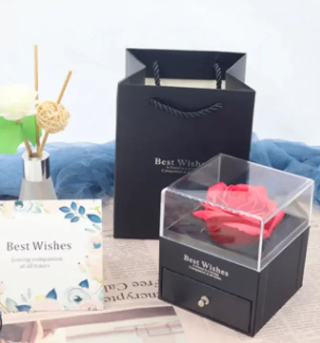 Box Rosa del amor eterno