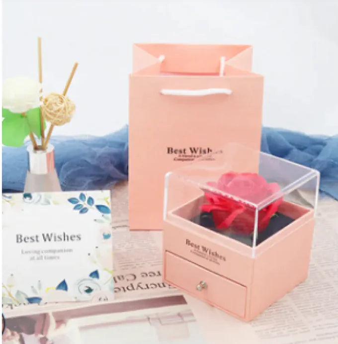 Box Rosa del amor eterno